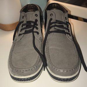 Alessio Gray and Black Shoes